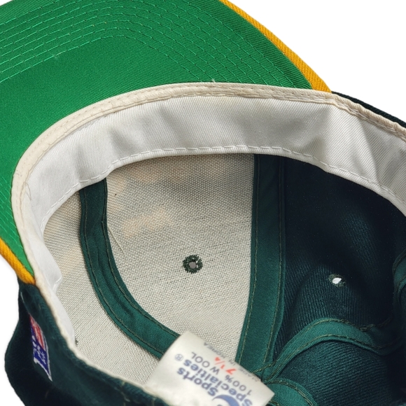 Vintage Sports Specialties 100% Wool Green Bay Packers Hat - Picture 6 of 7